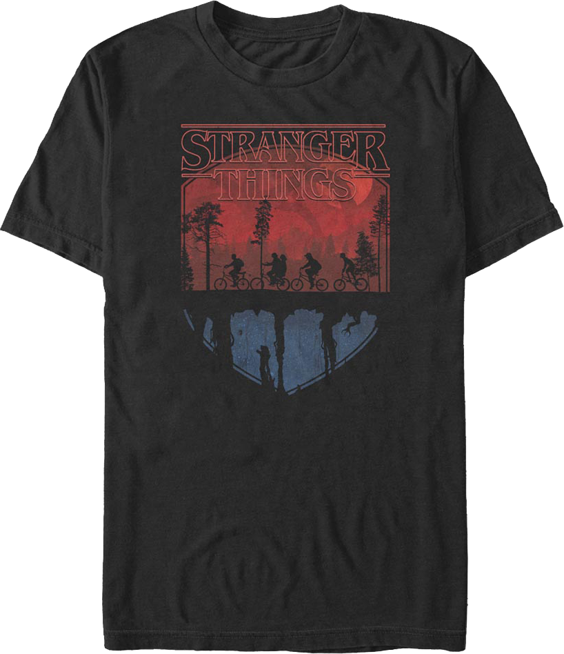 Upside Down Stranger Things T-Shirt product image 1