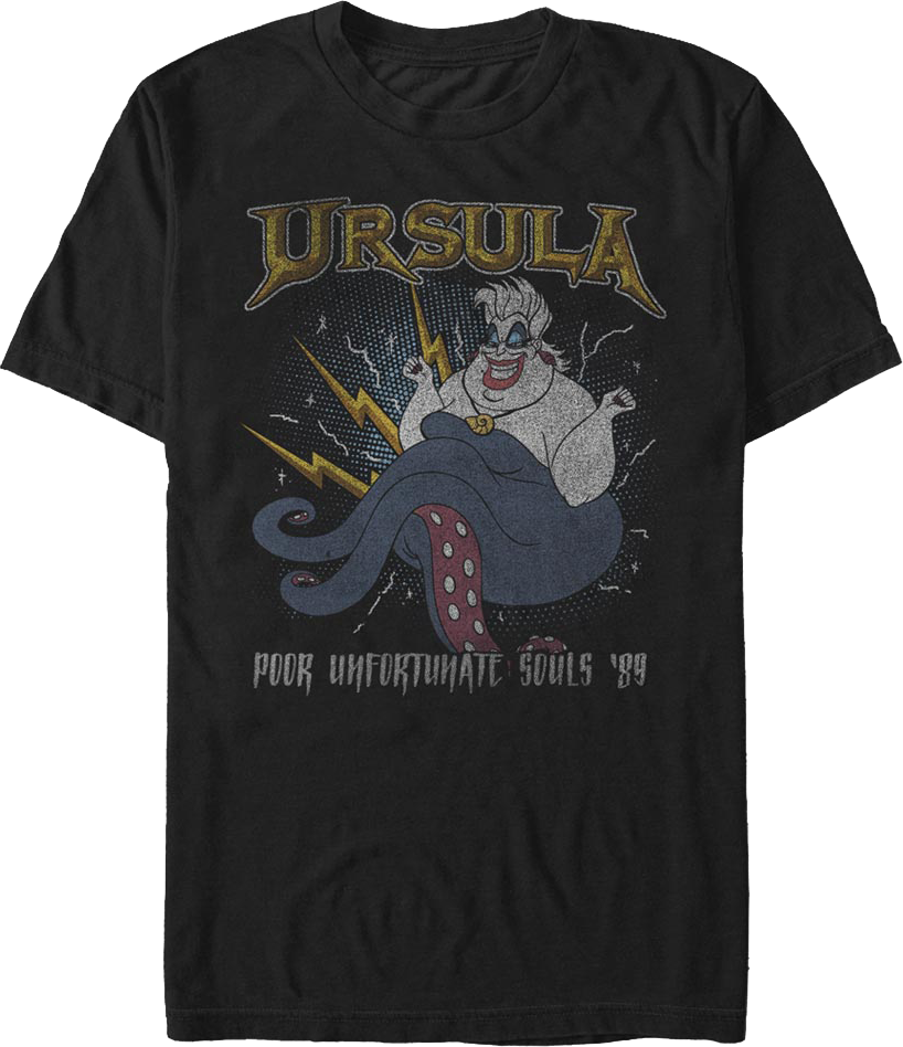 Ursula Poor Unfortunate Souls '89 Little Mermaid T-Shirt product image 1