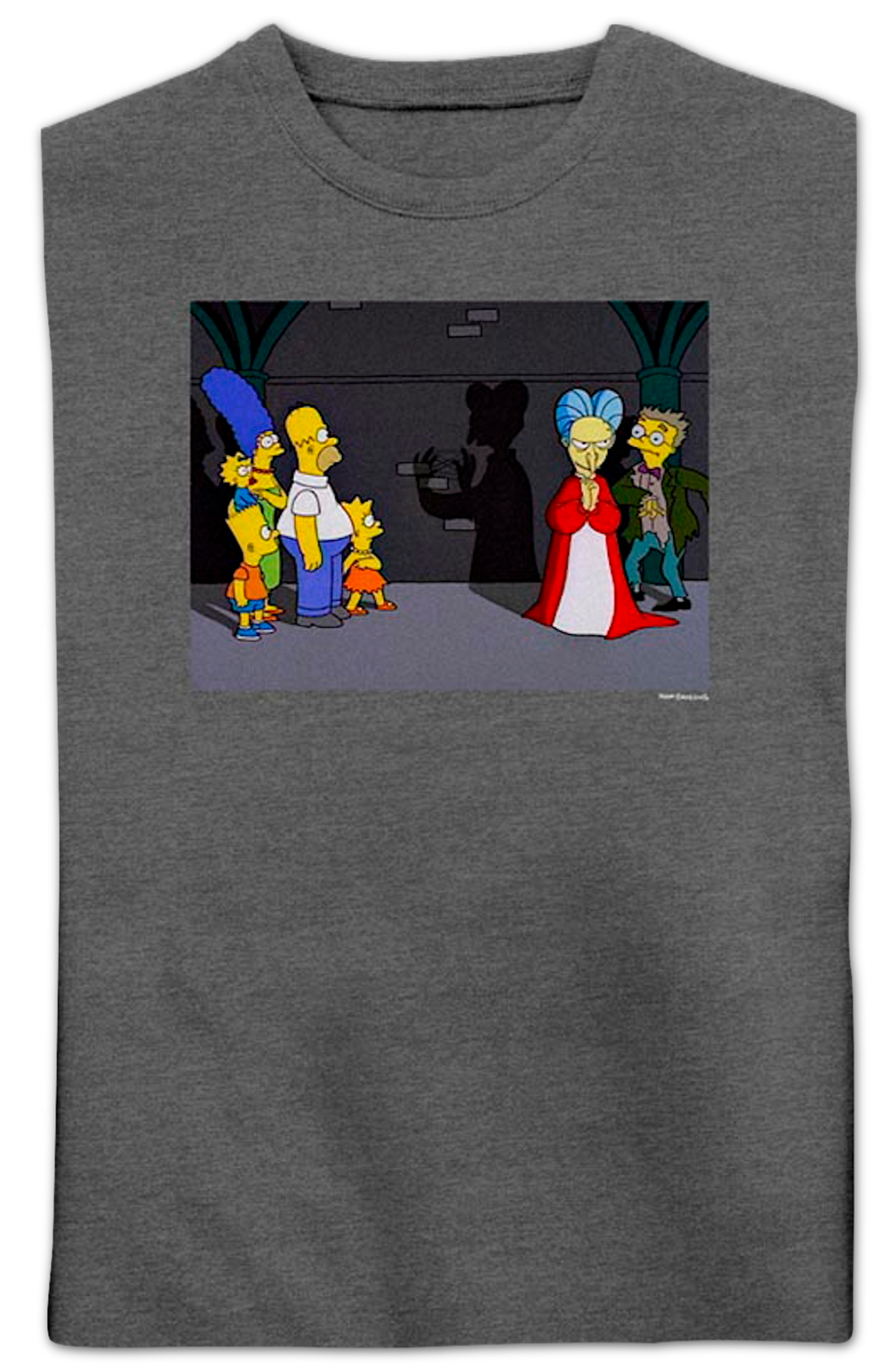 Vampire Burns The Simpsons Sweatshirt product image 2