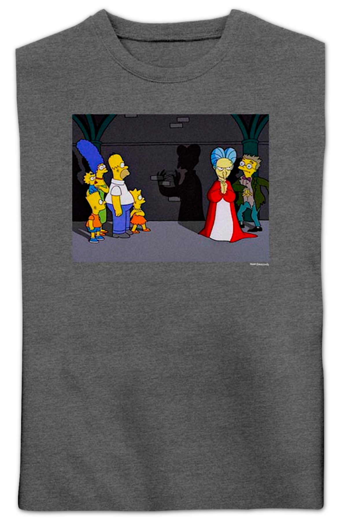 Vampire Burns The Simpsons Sweatshirt product image 2