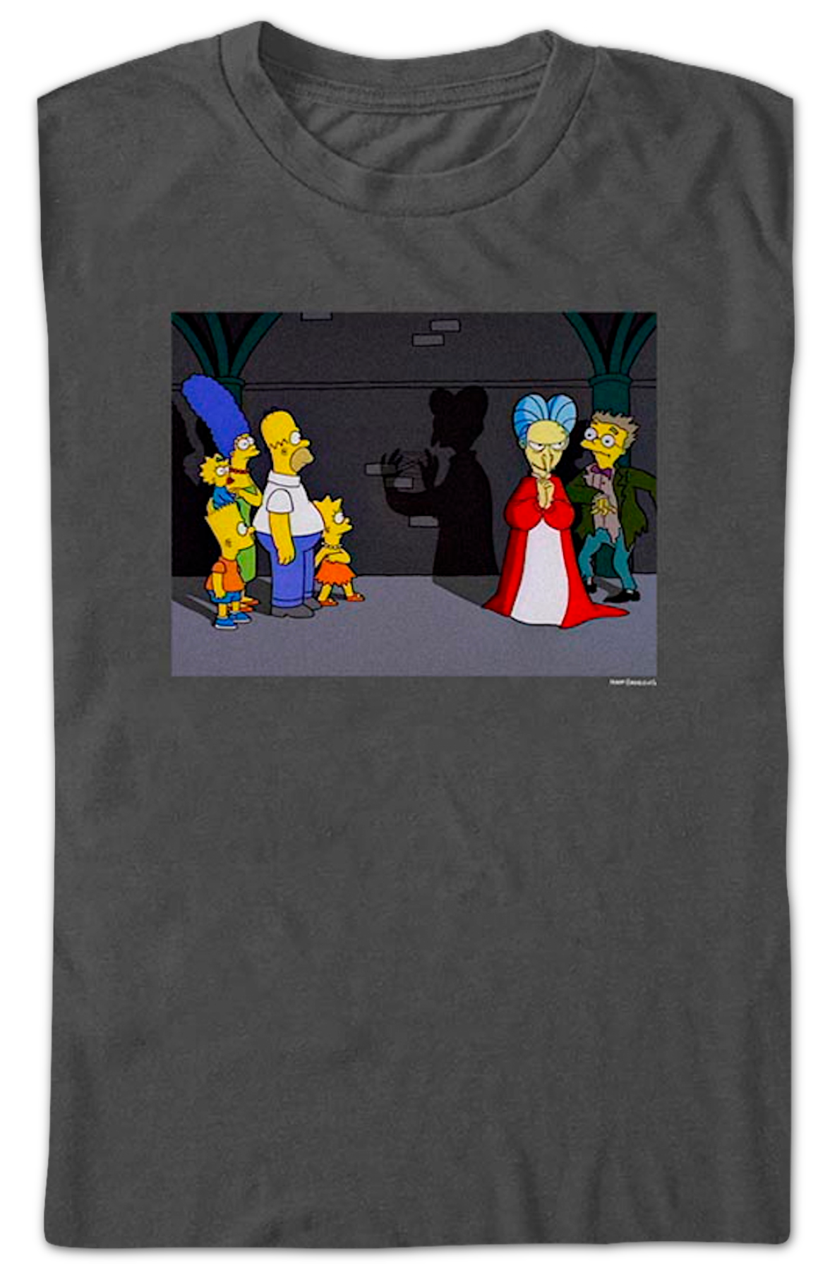 Vampire Burns The Simpsons T-Shirt product image 2