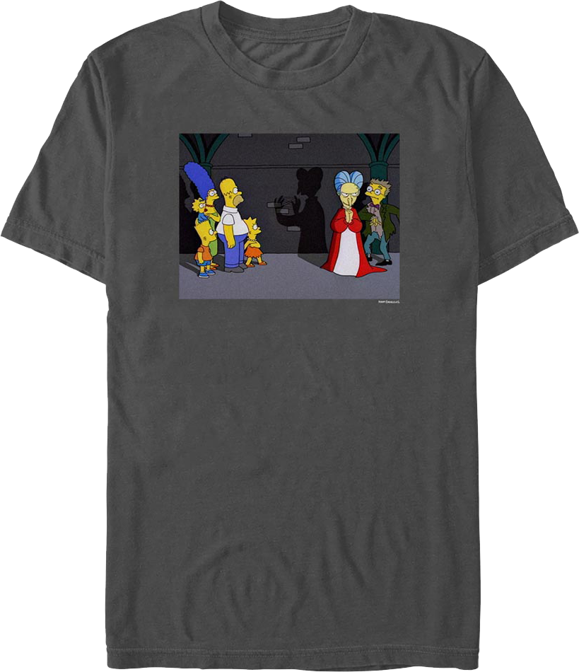 Vampire Burns The Simpsons T-Shirt product image 1