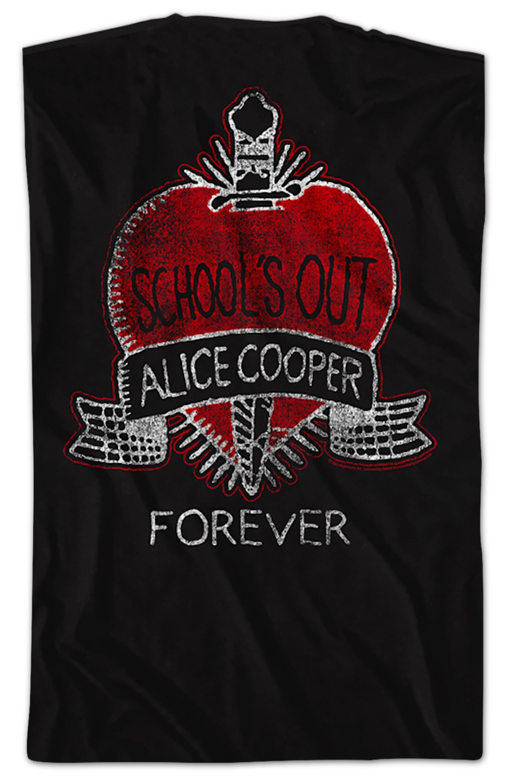 Varsity School's Out Forever Alice Cooper T-Shirt product image 2