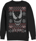 Venom Faux Ugly Knit Christmas Sweater Marvel Comics product image 1