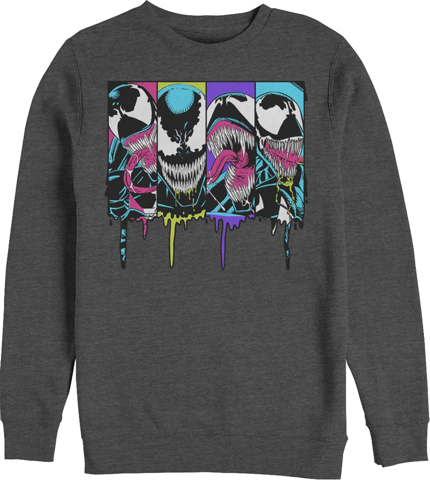 Venom Panels Marvel Comics Sweatshirt product image 1