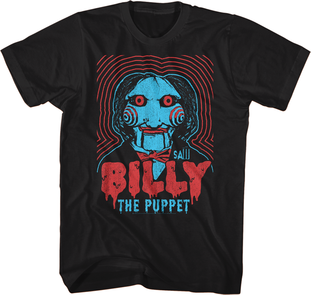 Vintage Billy the Puppet Saw T-Shirt product image 1