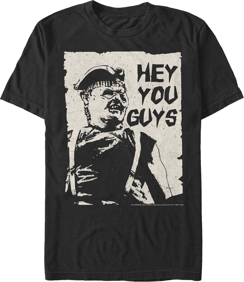 Vintage Hey You Guys Goonies T-Shirt product image 1