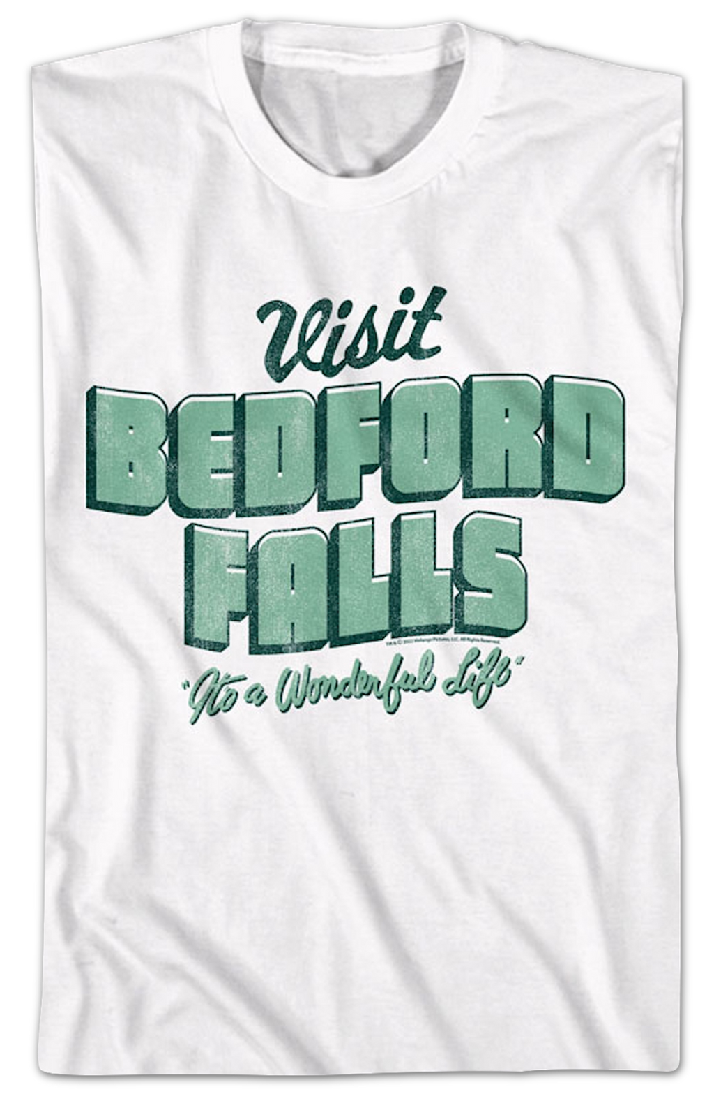 Visit Bedford Falls It's A Wonderful Life T-Shirt product image 2