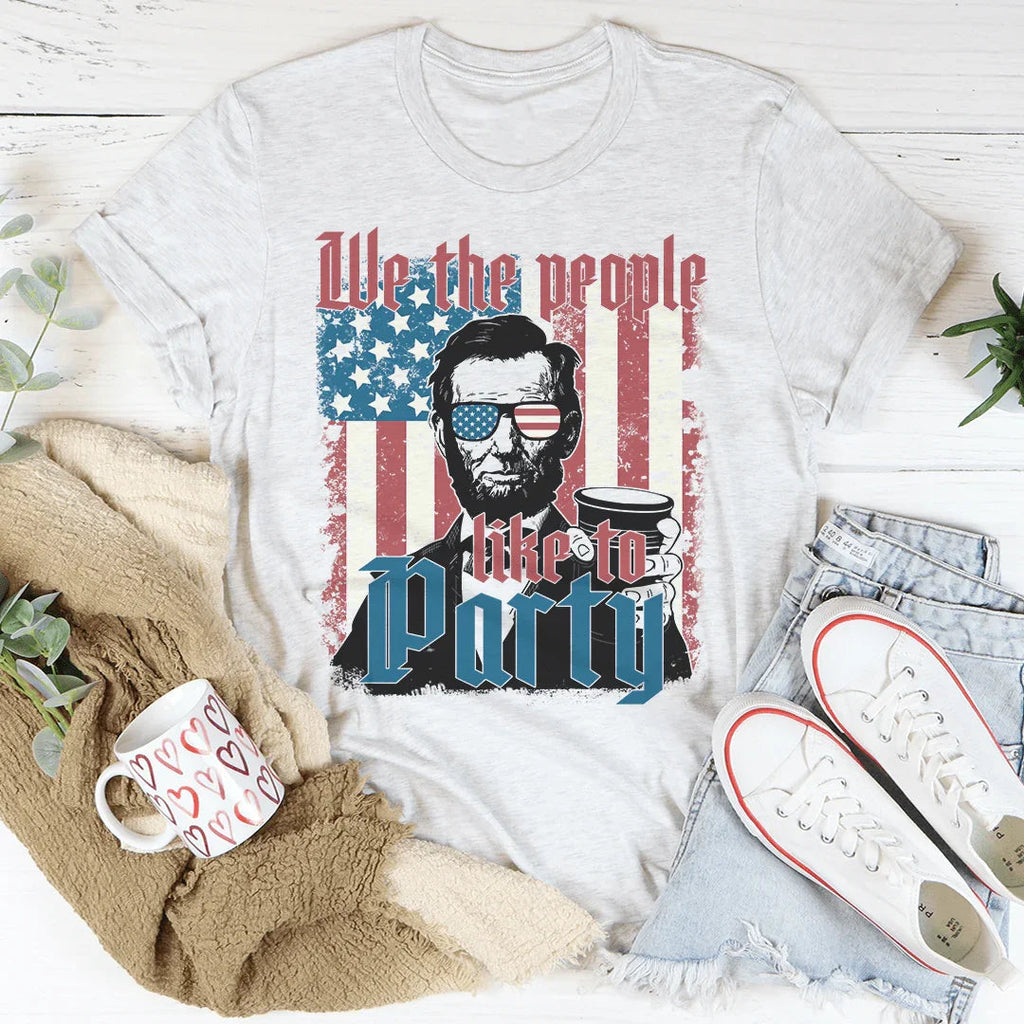 We The People Like To Party Tee product image 1