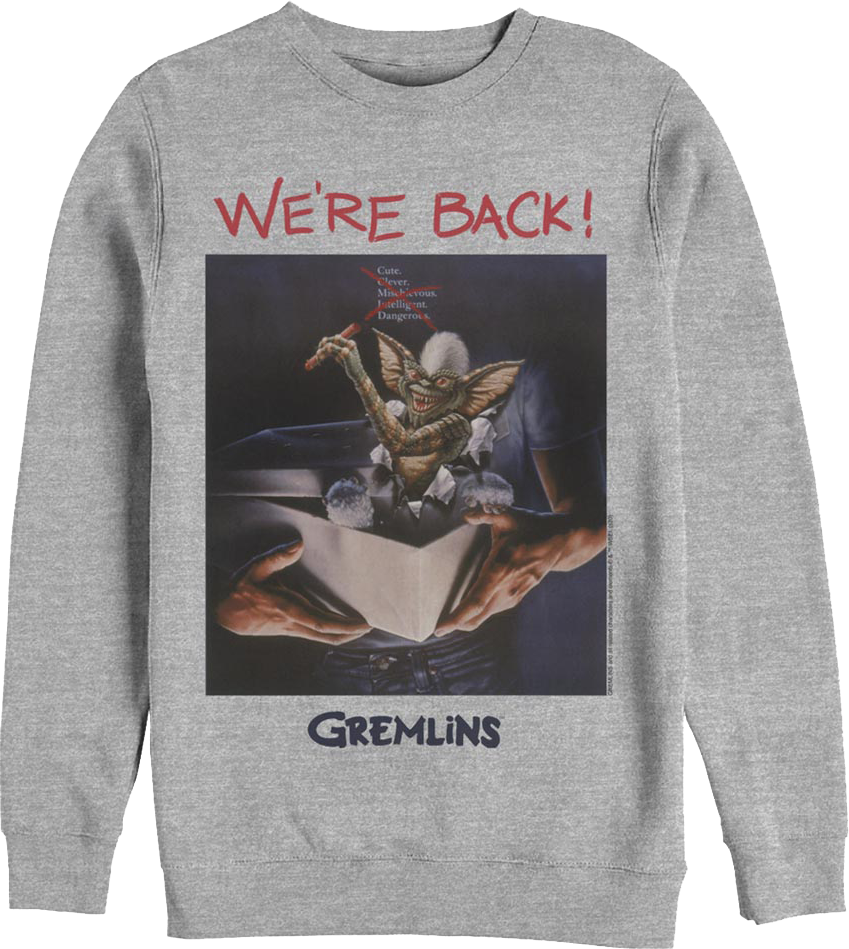 We're Back Gremlins Sweatshirt product image 1