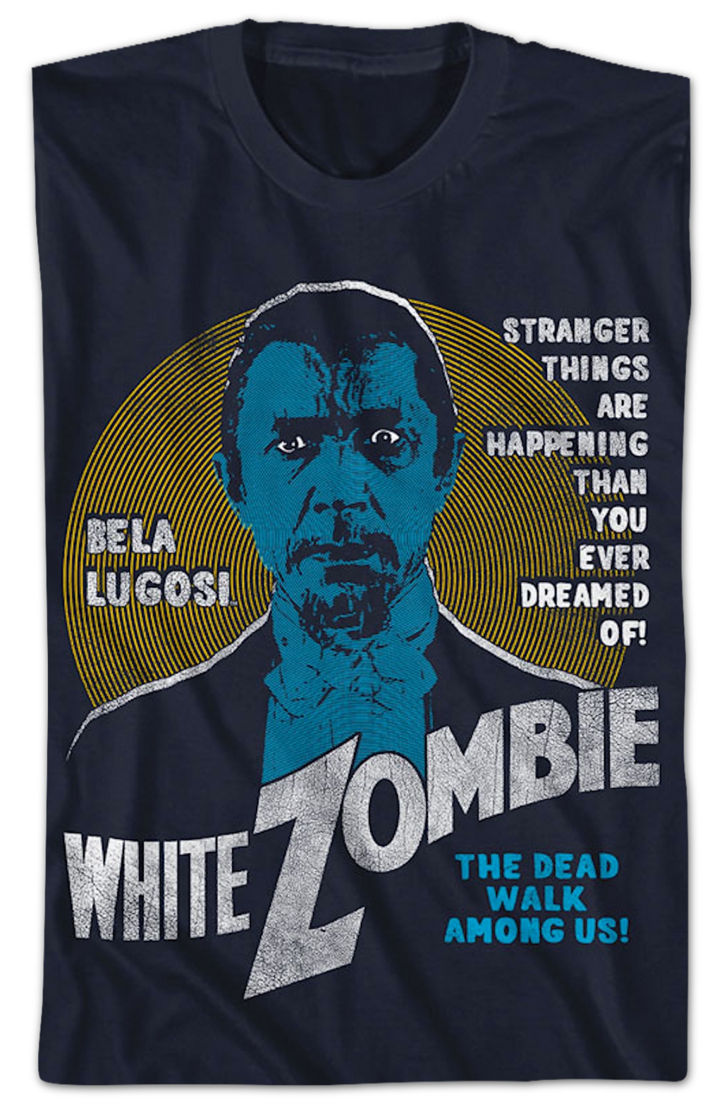 White Zombie Poster Bela Lugosi T-Shirt