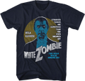 White Zombie Poster Bela Lugosi T-Shirt