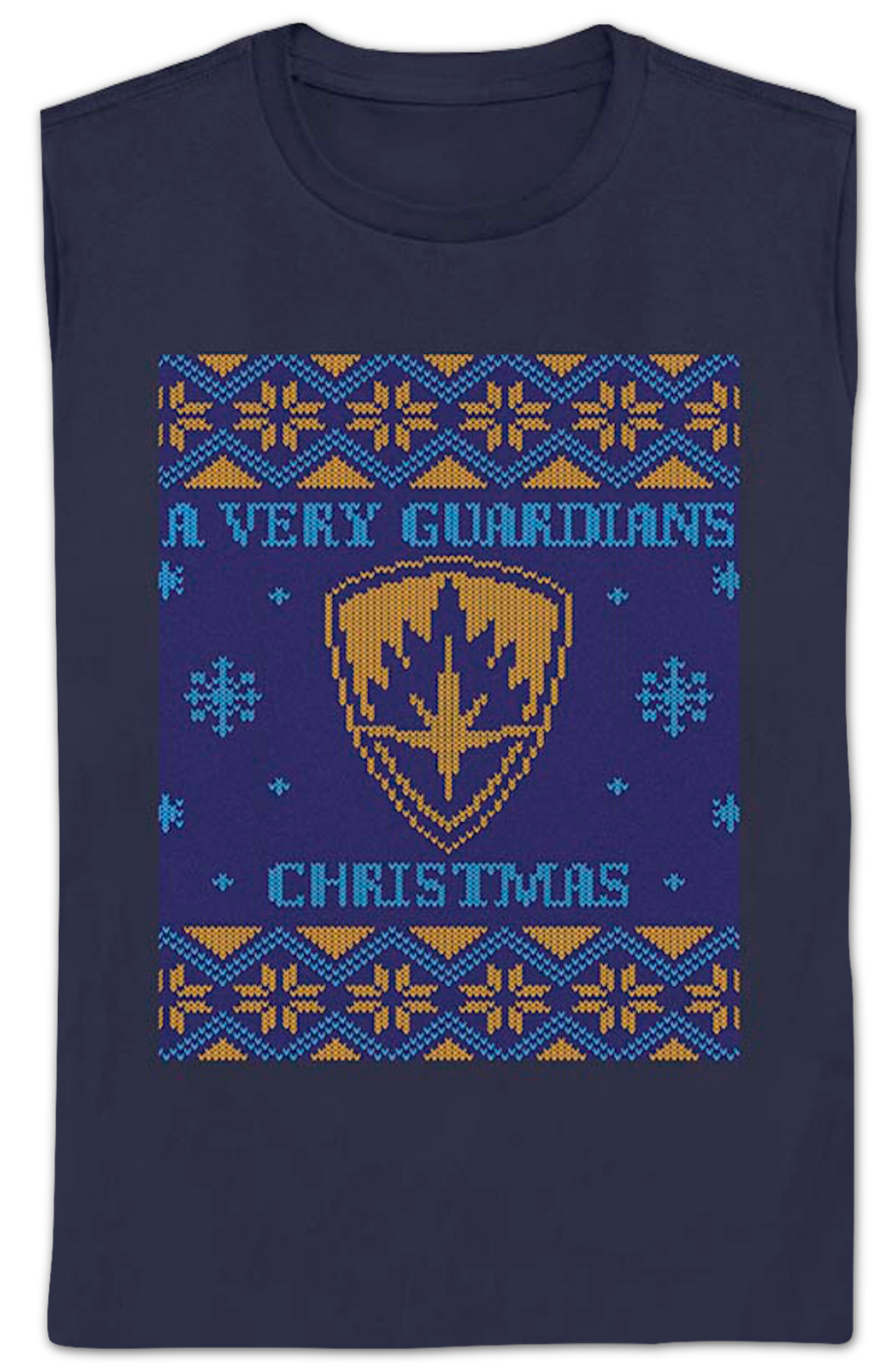 Womens A Very Guardians Christmas Marvel Comics Shirt product image 2