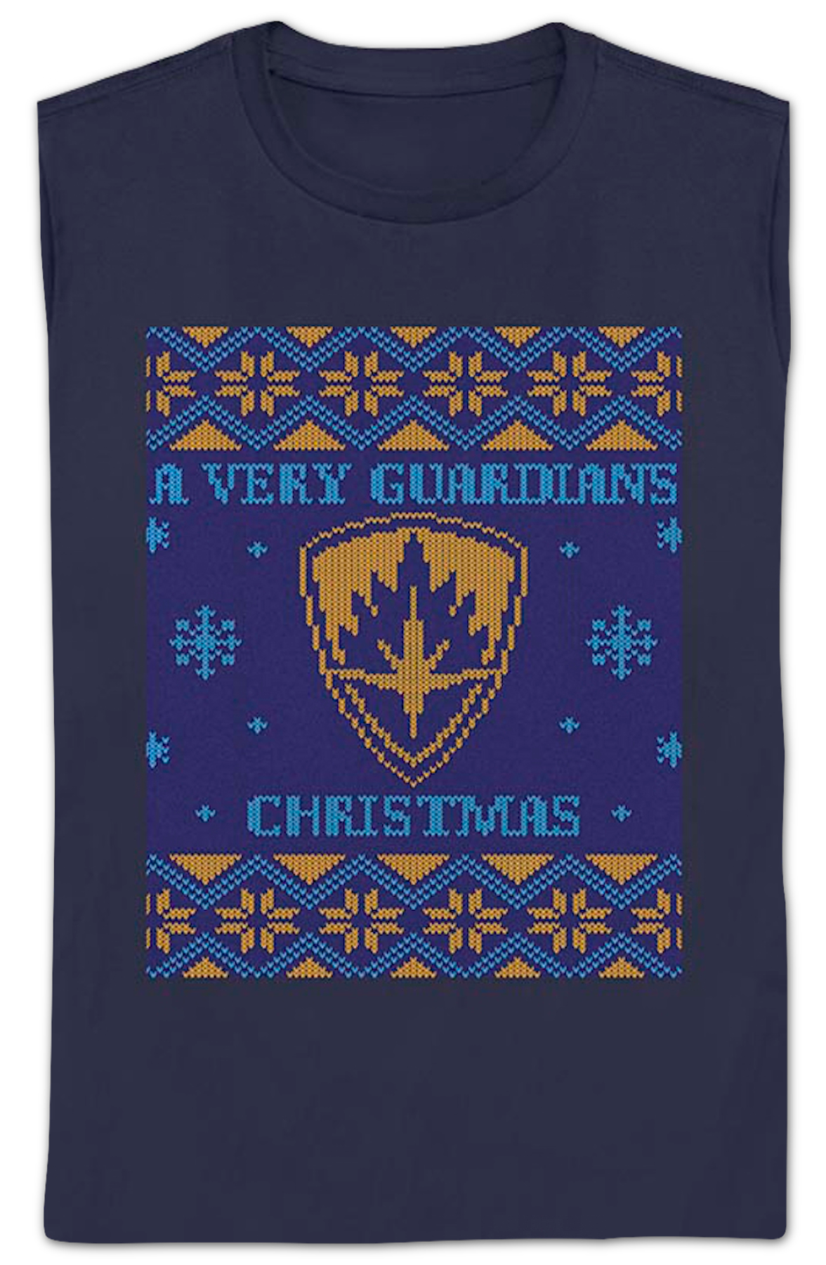 Womens A Very Guardians Christmas Marvel Comics Shirt product image 2