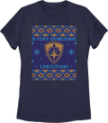 Womens A Very Guardians Christmas Marvel Comics Shirt product image 1