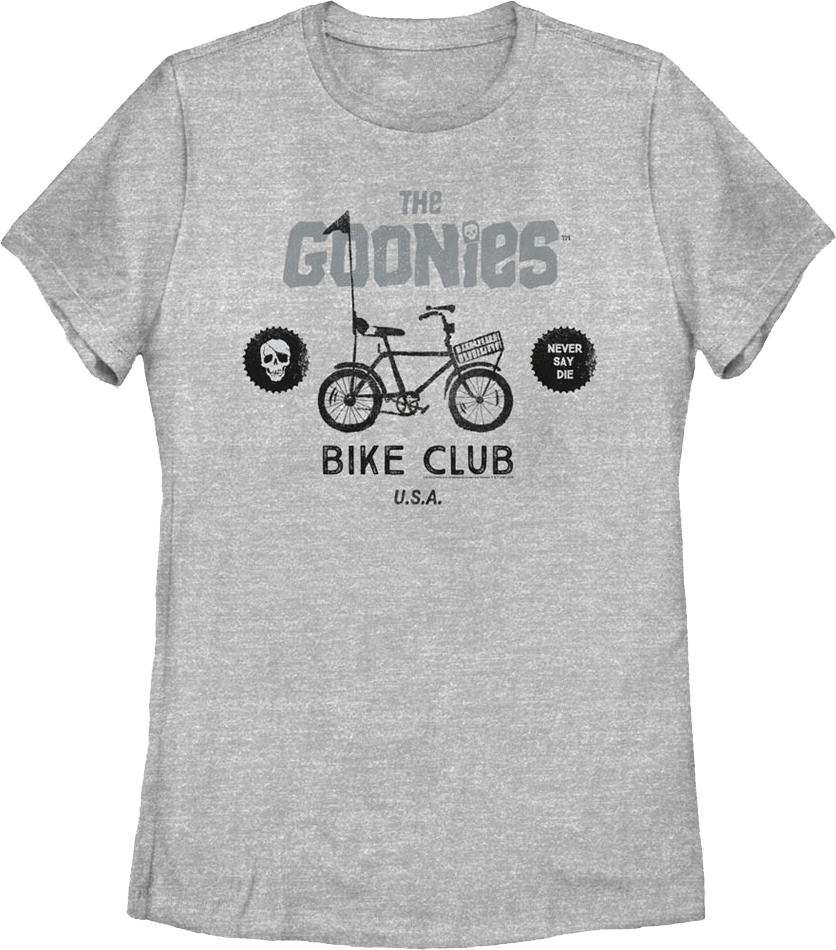 Womens Bike Club Goonies Shirt product image 1