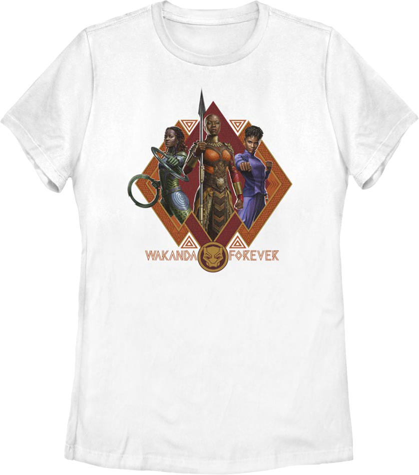 Womens Black Panther: Wakanda Forever Collage Marvel Comics product image 1