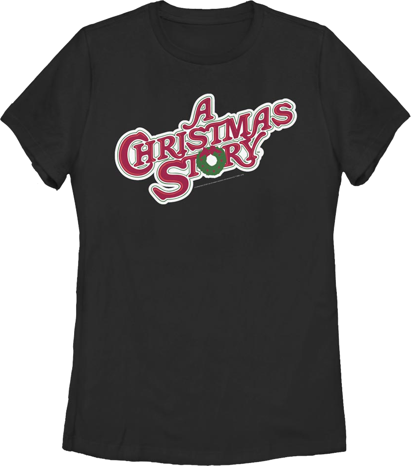 Womens Classic Logo A Christmas Story Shirt product image 1
