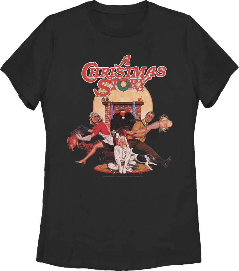 Womens Classic Poster A Christmas Story Shirt