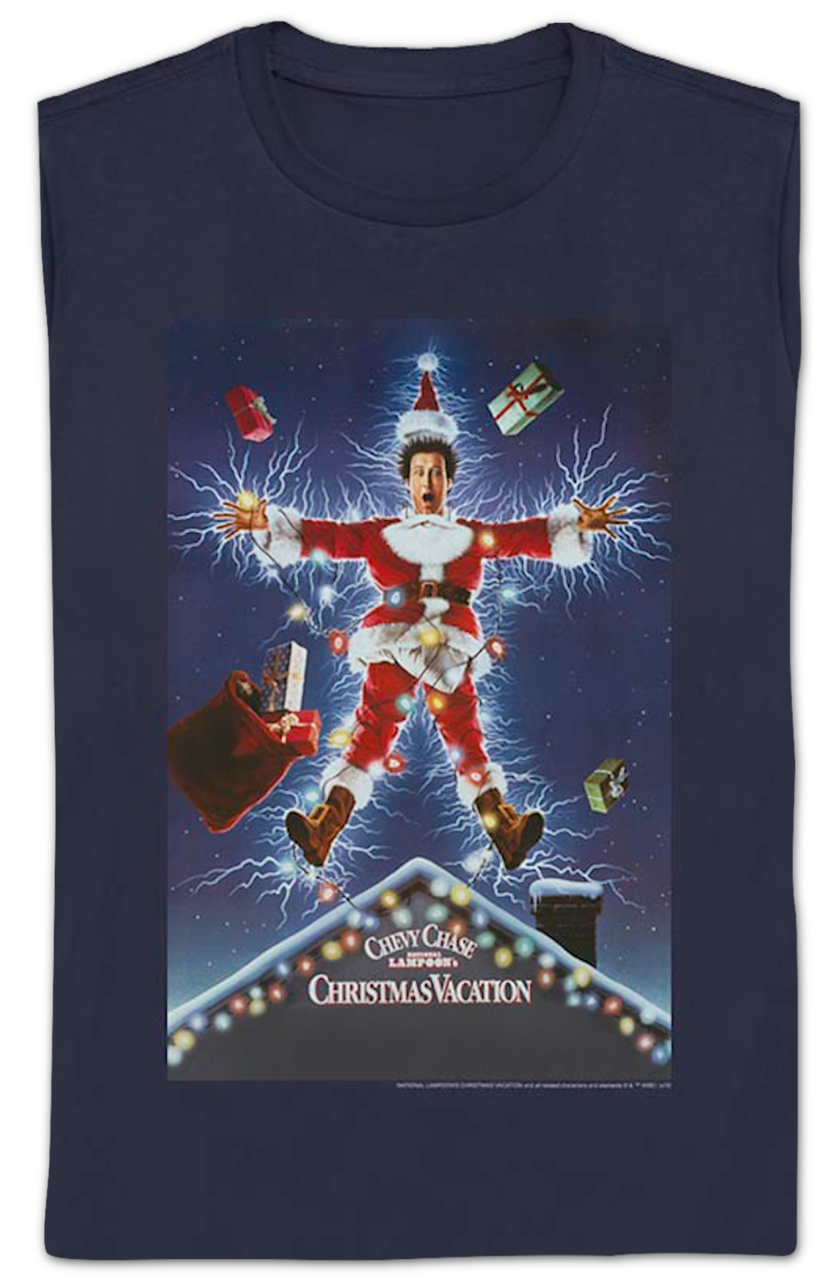 Womens Classic Poster National Lampoon's Christmas Vacation Shirt