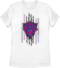 Womens Clawed Sketch Black Panther Wakanda Forever Marvel product image 1