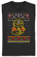 Womens Dojo Logo Faux Ugly Christmas Sweater Cobra Kai Shirt product image 1