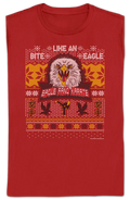 Womens Eagle Fang Karate Faux Ugly Christmas Sweater Cobra product image 1