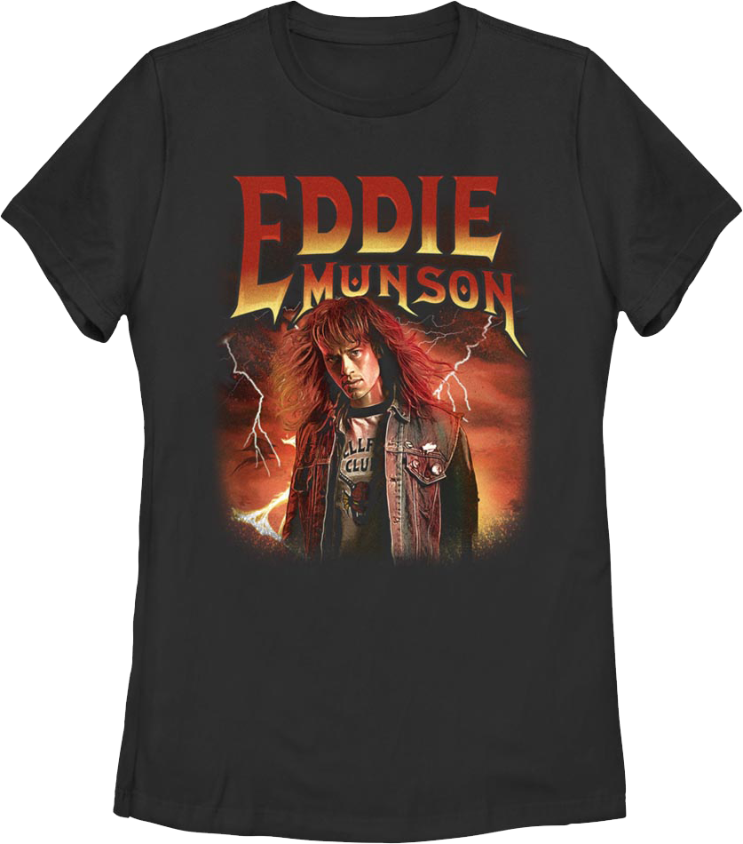 Womens Eddie Munson Stranger Things Shirt product image 1