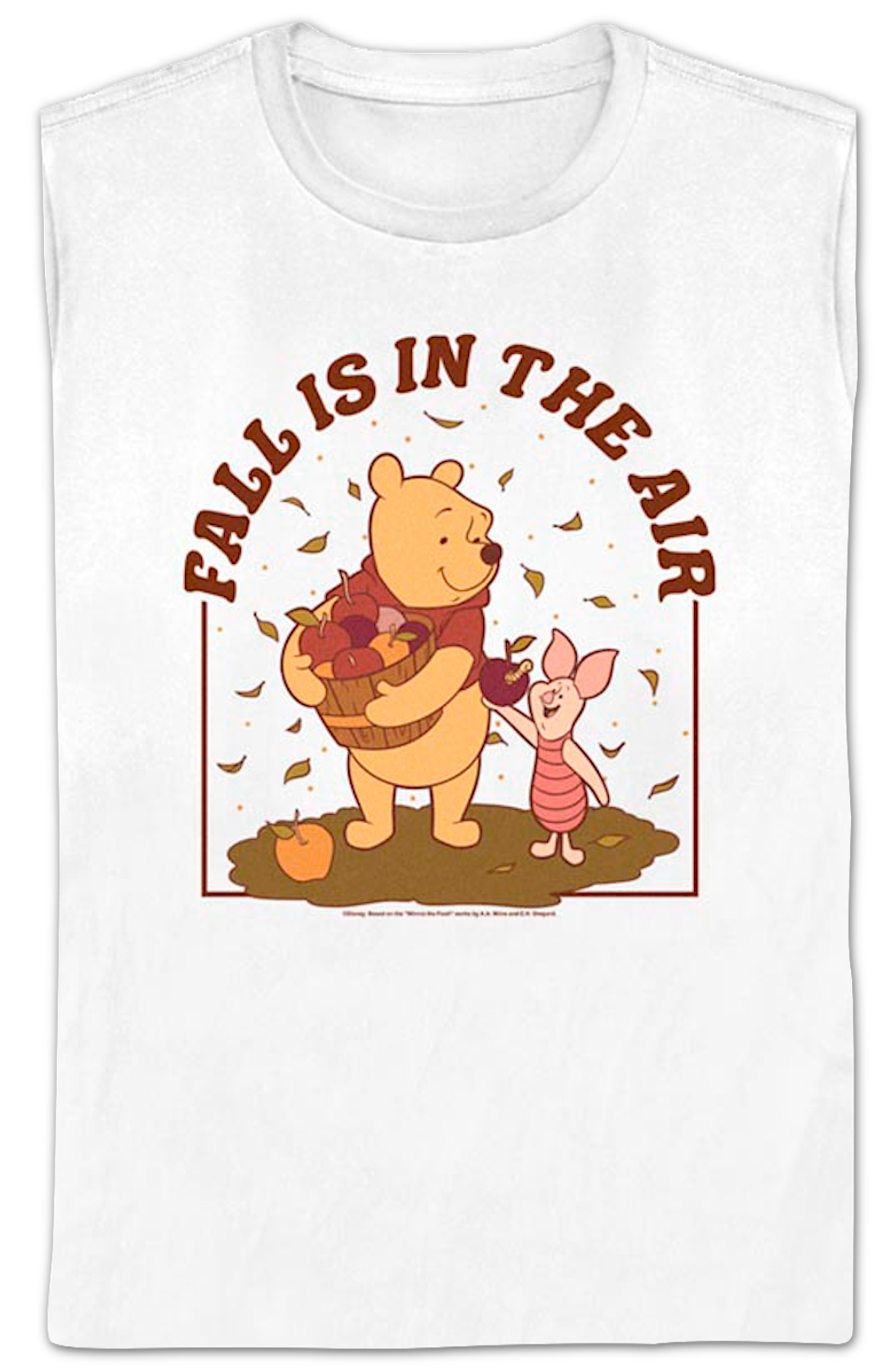 Womens Fall Is In The Air Winnie Pooh Shirt product image 2