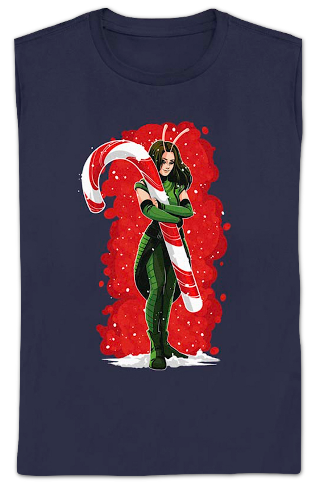 Womens Mantis Candy Cane Guardians Of The Galaxy Marvel product image 2