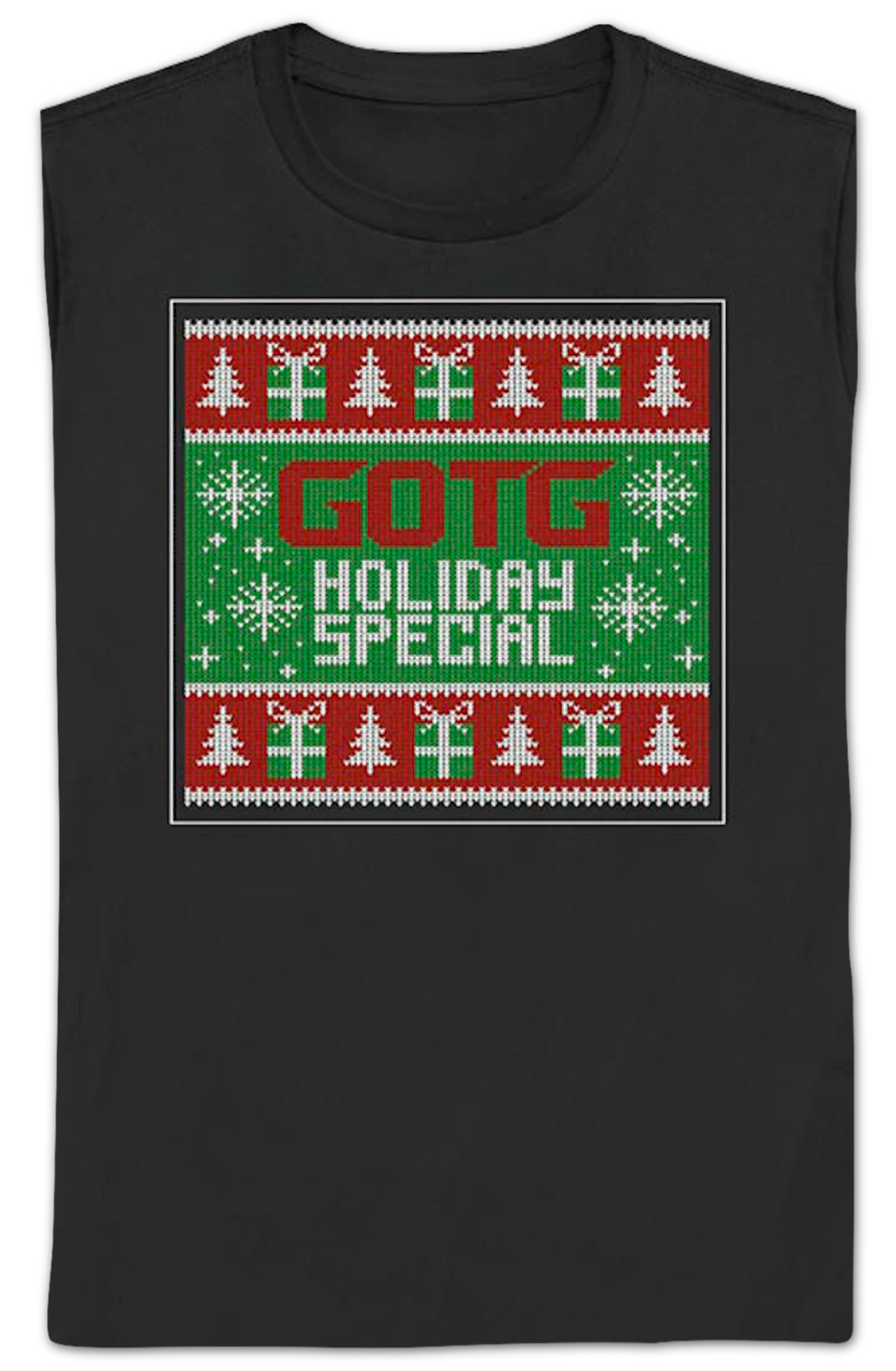 Womens GOTG Holiday Special Faux Ugly Sweater Marvel Comics product image 2