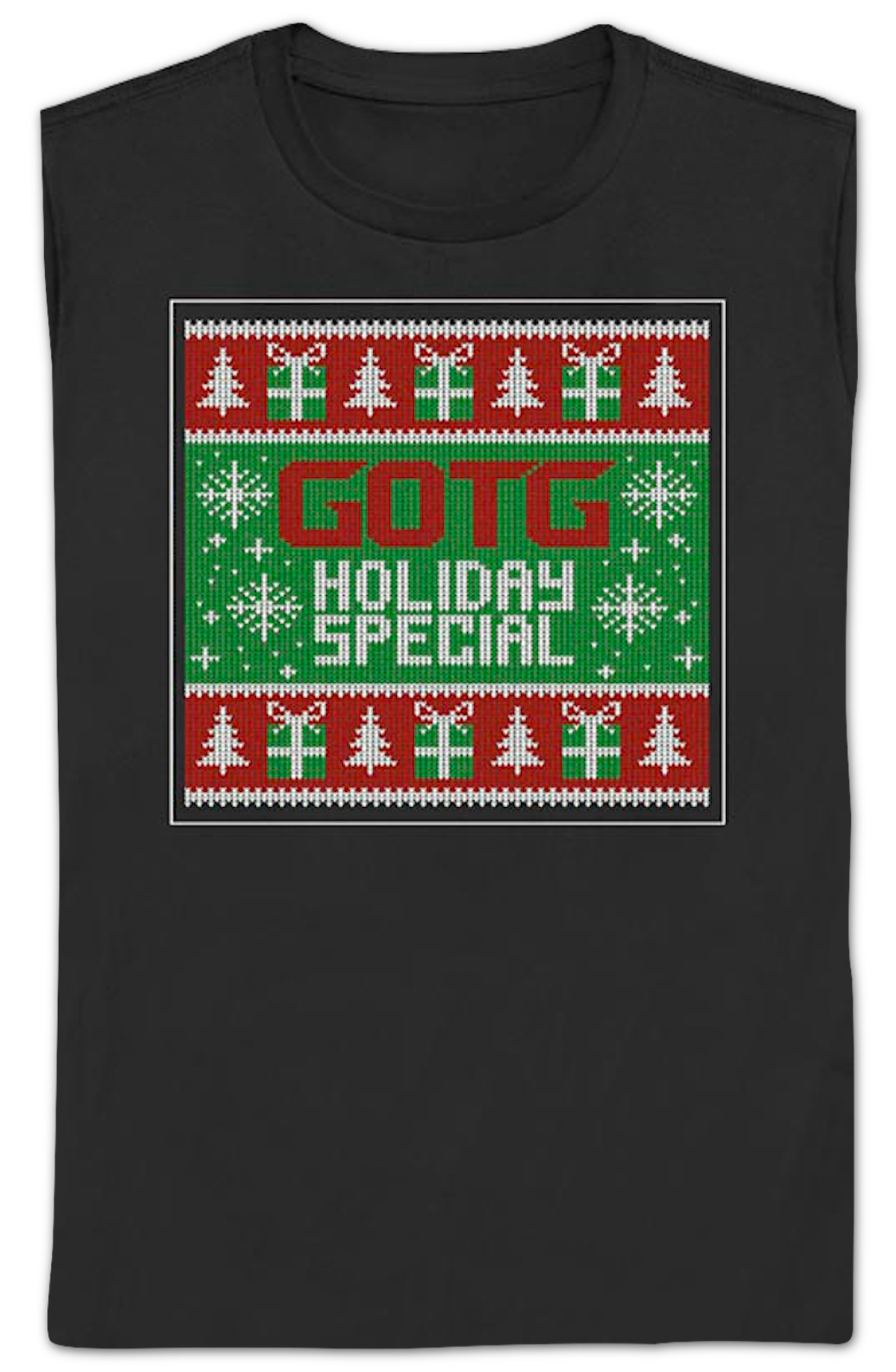 Womens GOTG Holiday Special Faux Ugly Sweater Marvel Comics product image 2