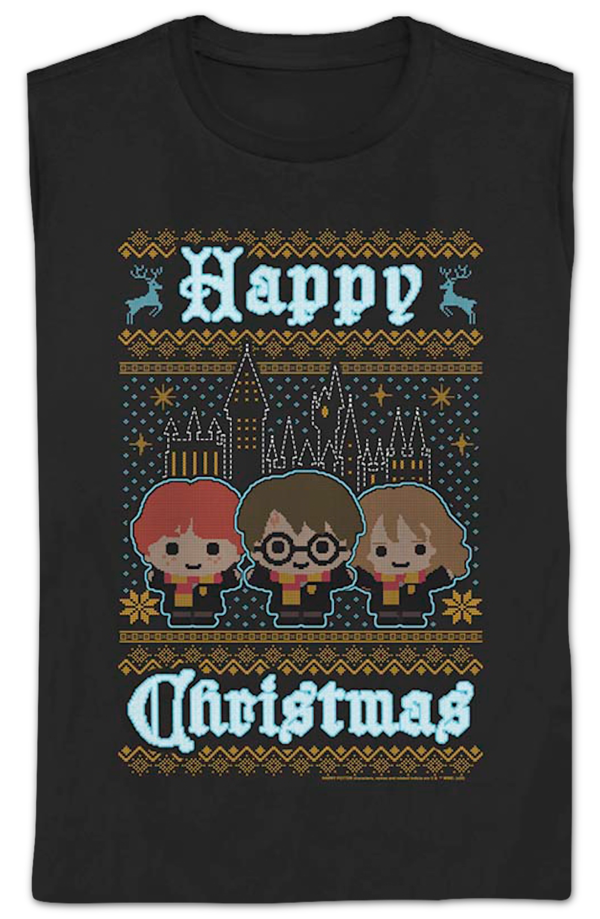 Womens Happy Christmas Harry Potter Shirt product image 2