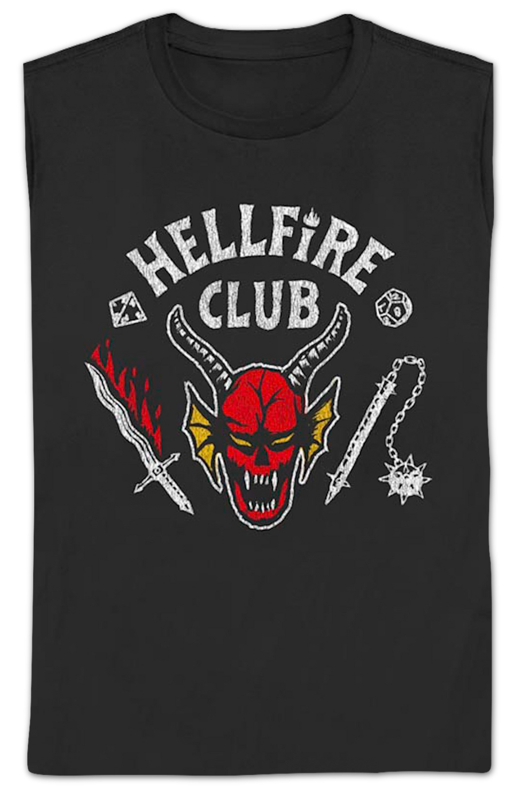 Womens Hellfire Club Stranger Things Shirt product image 2