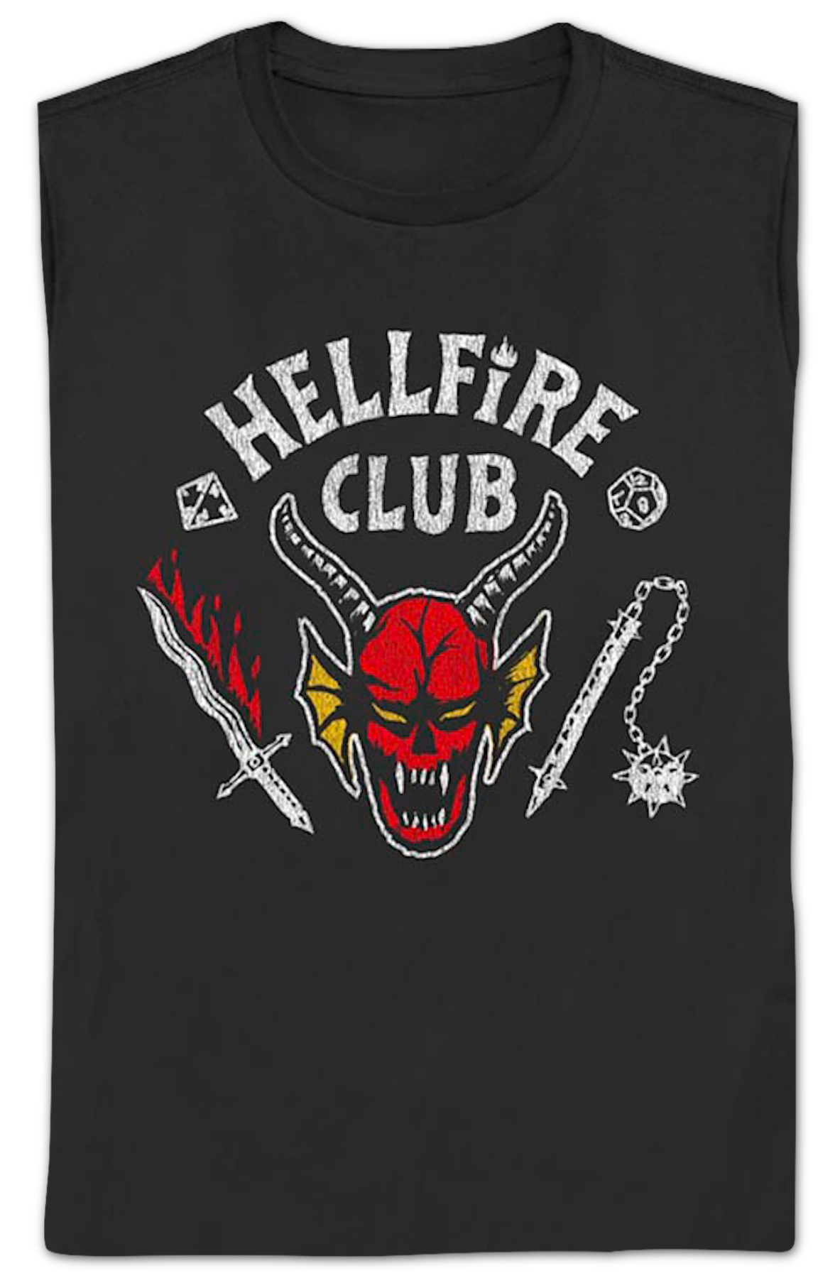 Womens Hellfire Club Stranger Things Shirt product image 2
