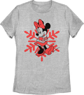 Womens Minnie Mouse Snowflake Shirt product image 1