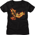 Womens Mockingjay Fire Flight Hunger Games Shirt product image 1