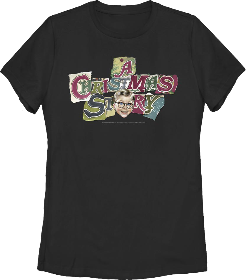 Womens Ralphie Logo A Christmas Story Shirt product image 1