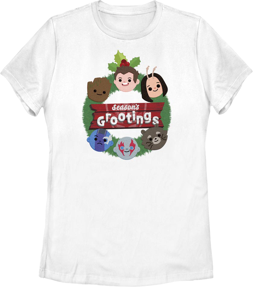 Womens Season's Grootings Guardians Of The Galaxy Marvel product image 1