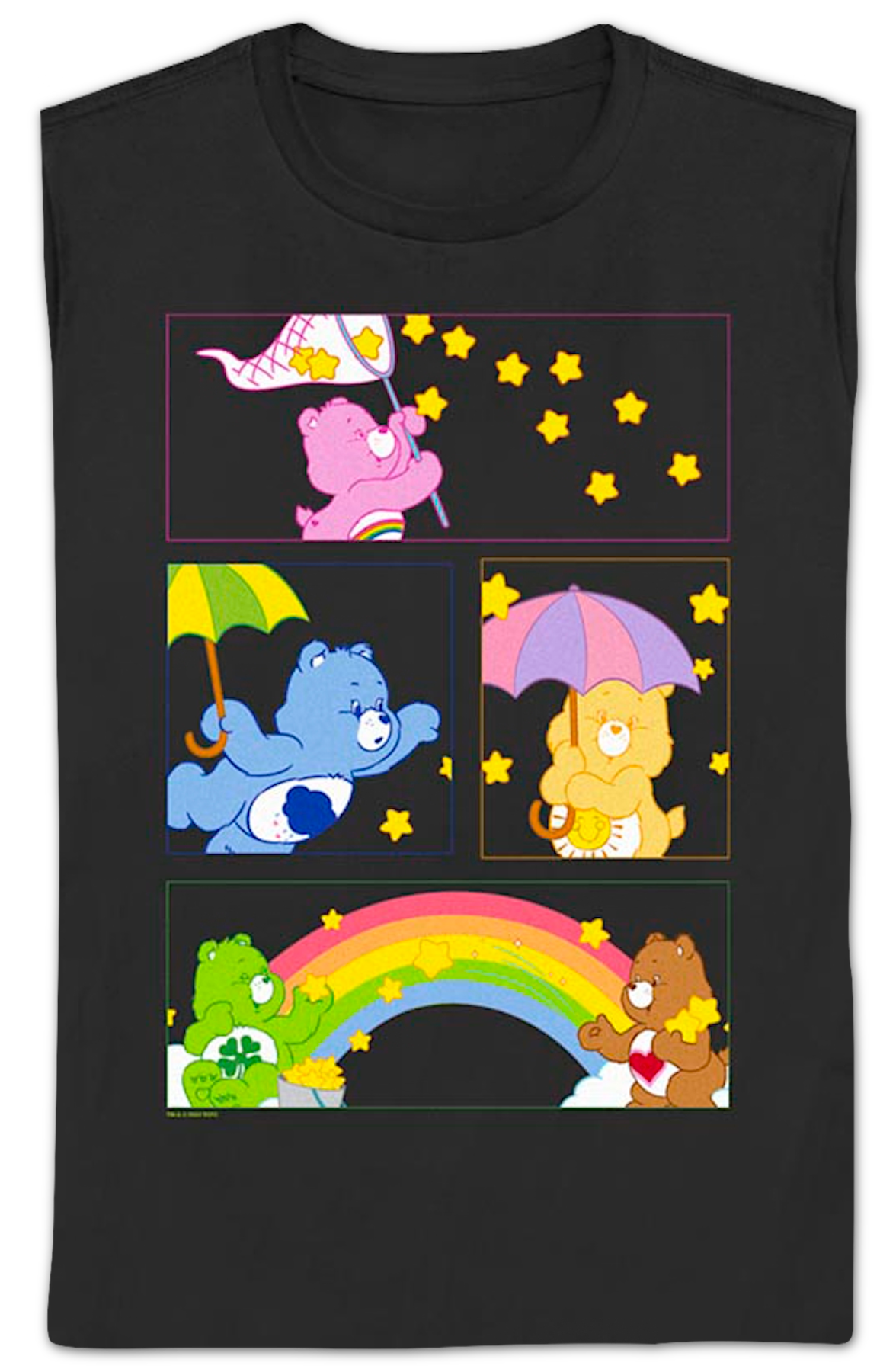 Womens Star Panels Care Bears Shirt product image 2