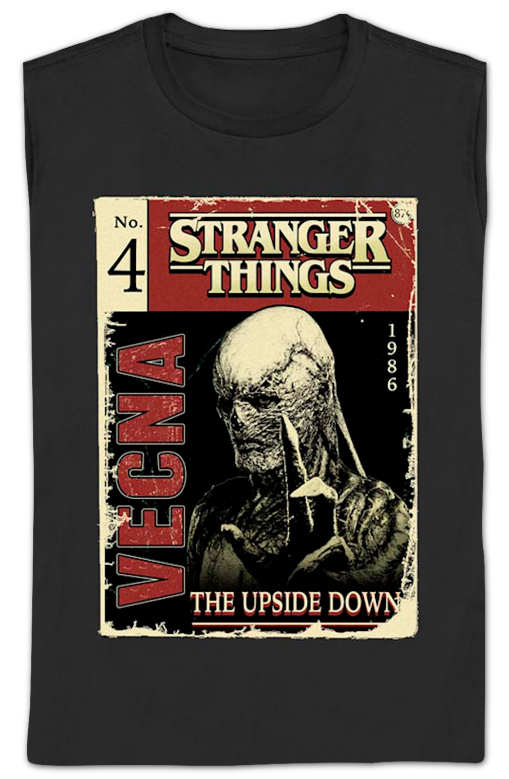 Womens Vecna Comic Book Cover Stranger Things Shirt product image 2