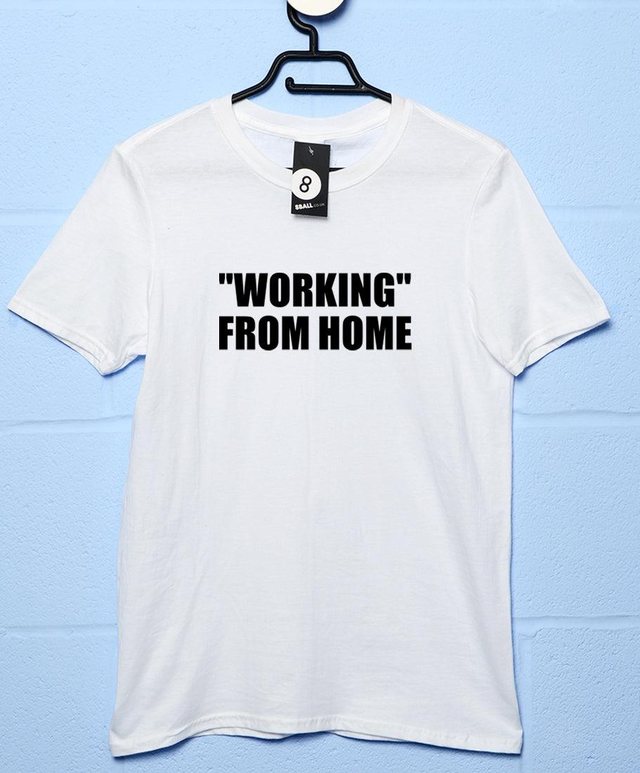 "Working" From Home Video Conference T-Shirt product image 4