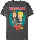 Xmas Rocks Wreath Beavis And Butt-Head T-Shirt product image 1
