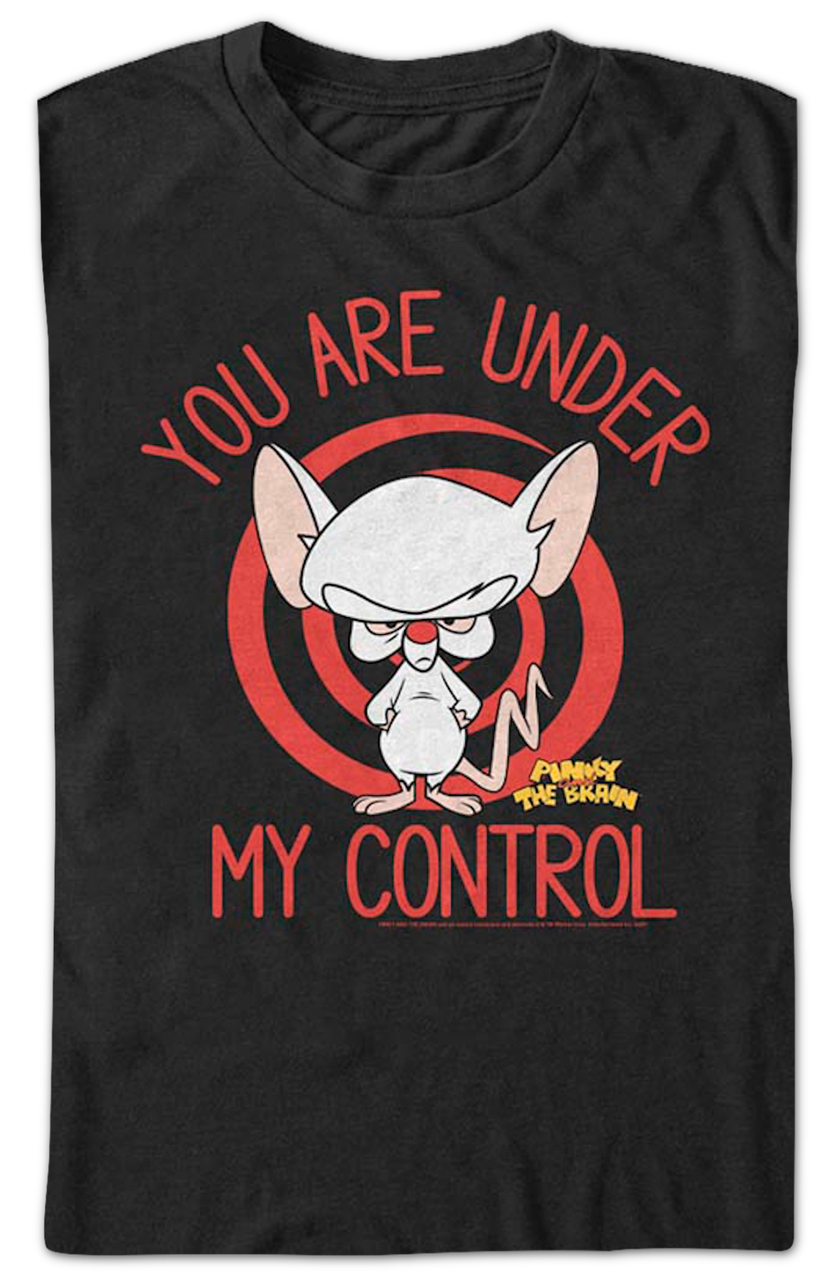 You Are Under My Control Pinky and the Brain T-Shirt product image 2