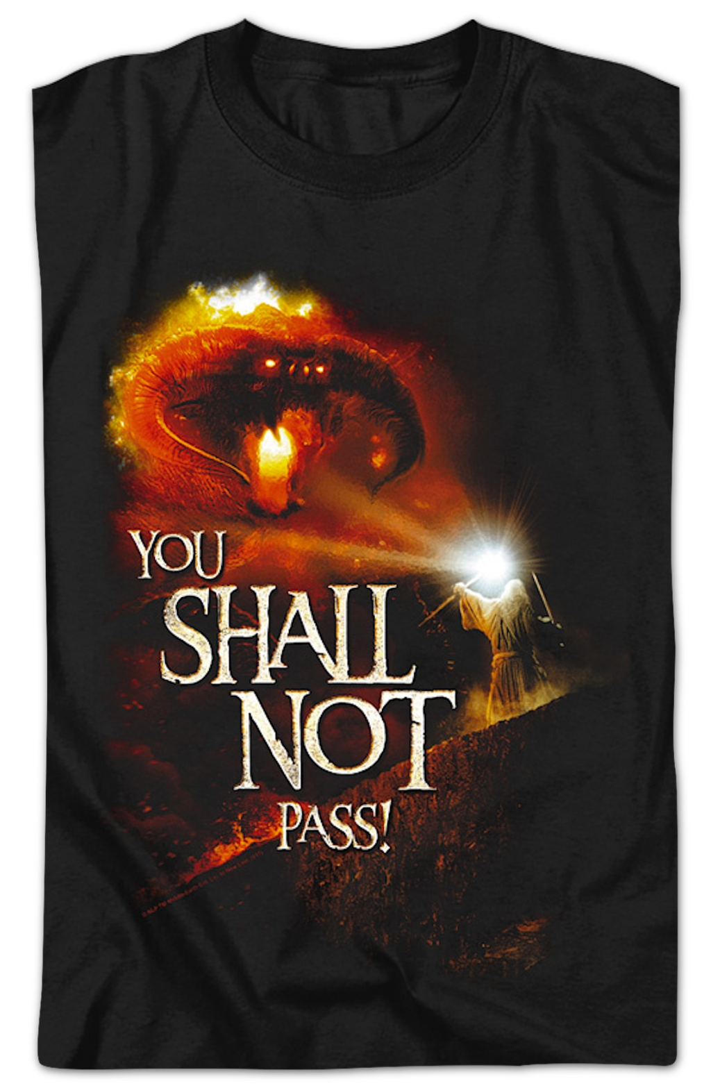 You Shall Not Pass Lord of the Rings T-Shirt product image 2